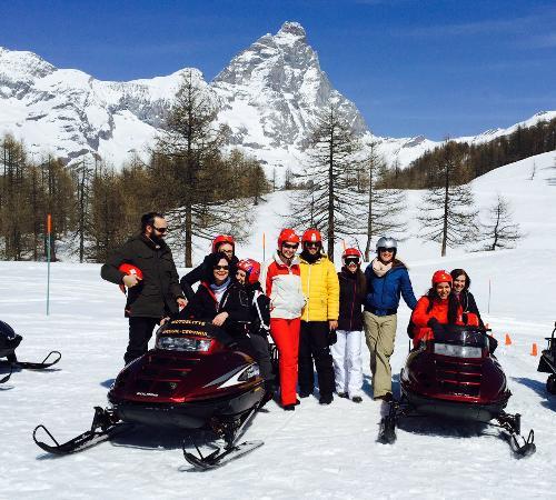 Motoslitte Cervinia